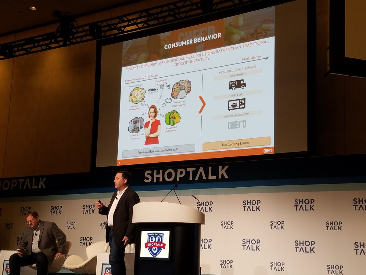 adam_meshot's tweet image. Watching @cordialinc client, @get_chefd at #shoptalk18 on the current and future state of meal prep businesses. Love that buyers can experience quality meals by subscription, retail and marketplaces. #makeiteasytobuy #becordial @kransford