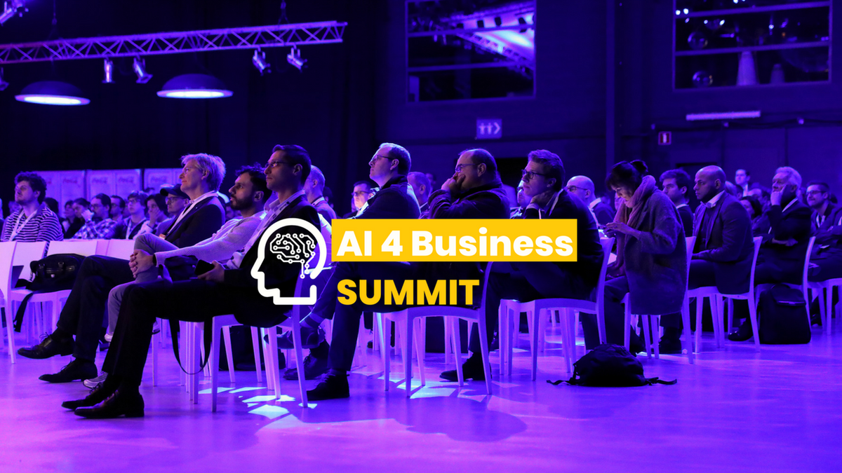 KOOACHed's tweet photo. The AI 4 Business Summit 2018 was a success! With +300 participants 
and +30 experts at the first edition. 
Thank you for attending our #ArtificialIntelligence event 🙌#AI4B https://t.co/WtlSoo6qj8   

👉 Don't miss the second edition of this #AI #event! https://t.co/xDbwaUHYCj