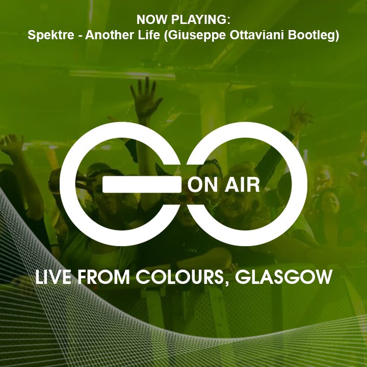 GOttaviani's tweet photo. 05. Spektre - Another Life (Giuseppe Ottaviani Bootleg) #LiveFromColours #Glasgow #GOOnAir https://t.co/1BrqLMfKCP