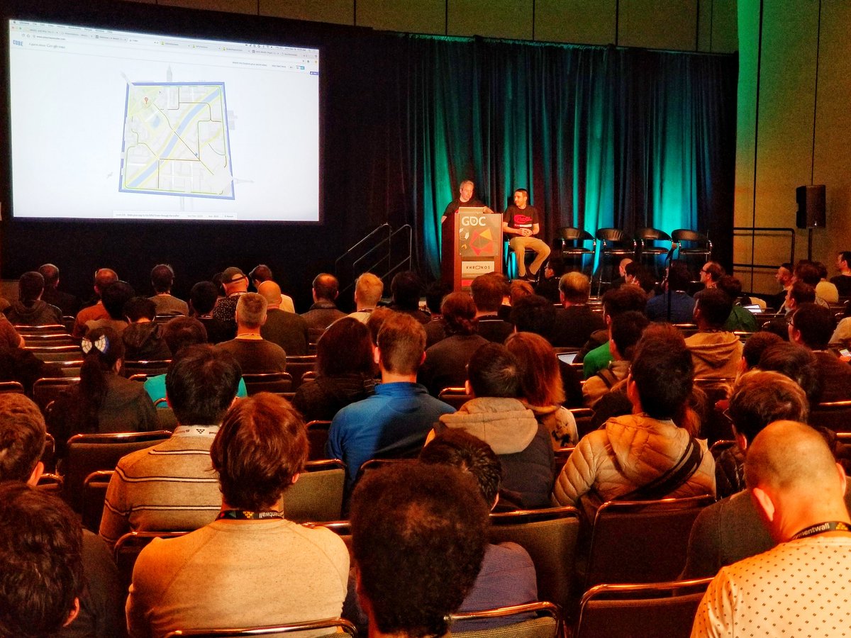 Packed house to kick off the <a href="/thekhronosgroup/">Khronos Group</a> Developer Day at <a href="/Official_GDC/">GDC Festival of Gaming</a> - starting with <a href="/WebGL/">WebGL</a> and <a href="/glTF3D/">glTF 3D</a>