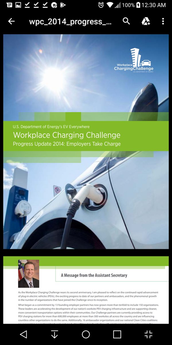 AmazingChevVolt's tweet photo. @AnglCarCharging ED. NOTE/
Previous Administration, U.S. Heavily Promoted, Through Then Unshackeled @ENERGY Dept. #WorkPlaceChargingChallenge.
(Drill Down Above HashTag, 2015 / 2016 DoE Posts, Learn More)
#WorkPlaceCharging
+
Pdf
https://t.co/TEIjLOeXht
Note-
@USGBC #LEED Credit Award
120V AC Ok! https://t.co/XIjq2BNuN8