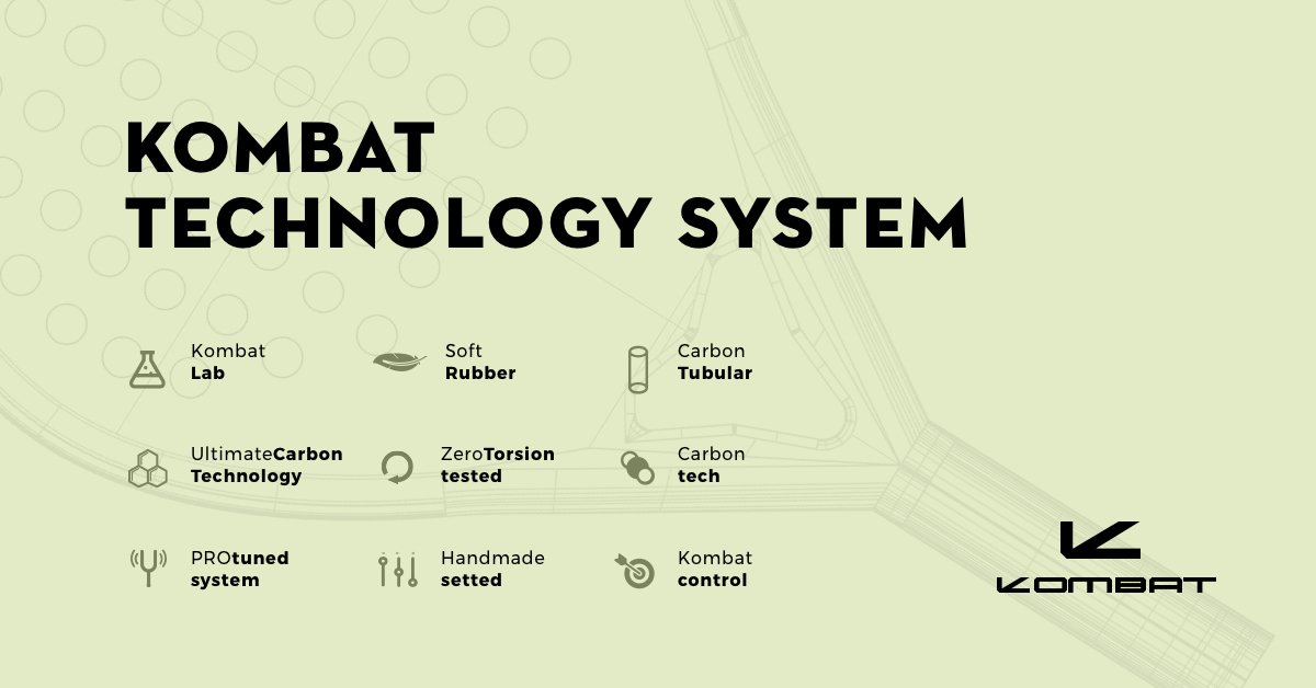 kombatpadel's tweet image. ¡Kombat es #REALTechnology! Modelos de alta gama para todo tipo de jugadores y todos los estilos de juego.
&amp;gt;&amp;gt; kombatpadel.com