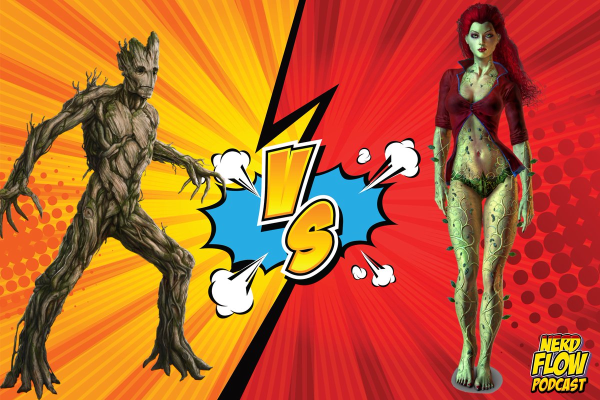 NerdFlow's tweet image. Who wins in an Ultimate Battle between Groot vs. Poison Ivy? #UltimateBattle #NerdFlow #Marvel #GuardiansOfTheGalaxy #DCComics #PoisonIvy