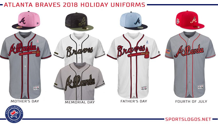 atlanta braves jersey 2018