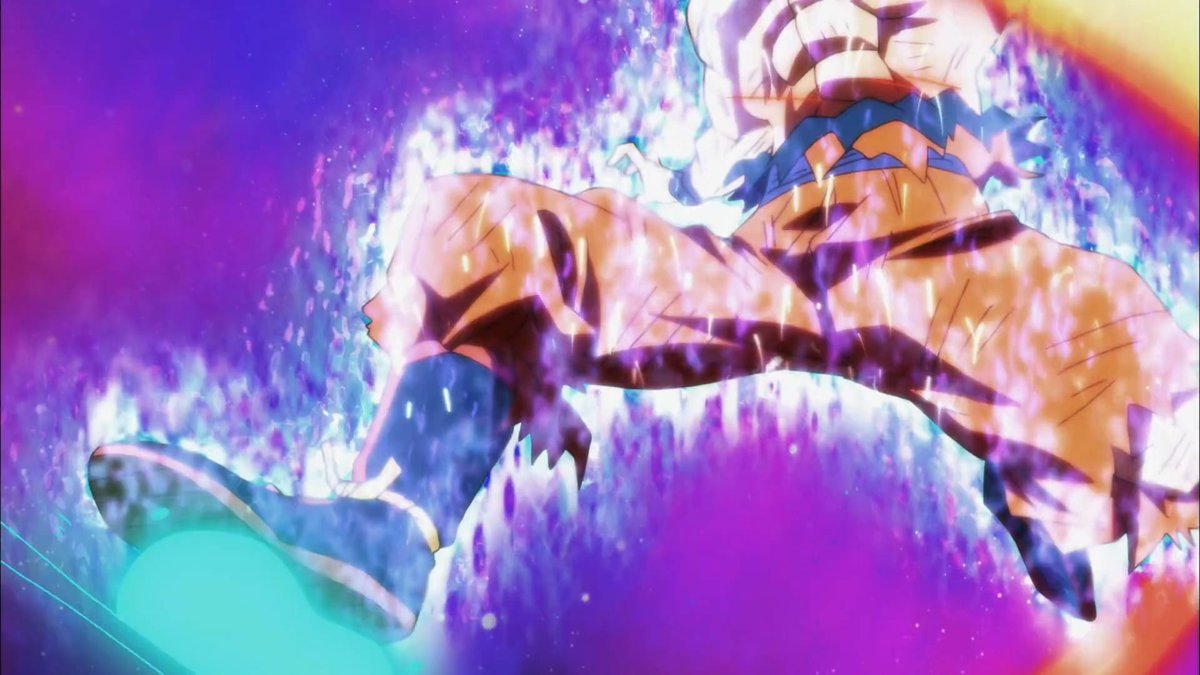 OfficialDBU's tweet photo. Effectivement, beaucoup l'ont déjà noté, mais Gokū esquive les Kikōhas de Jiren avec ses propres Kikōhas durant la séquence animée par Naotoshi Shida dans l'épisode 130 de #DragonBallSuper https://t.co/Ynknpyw0vO