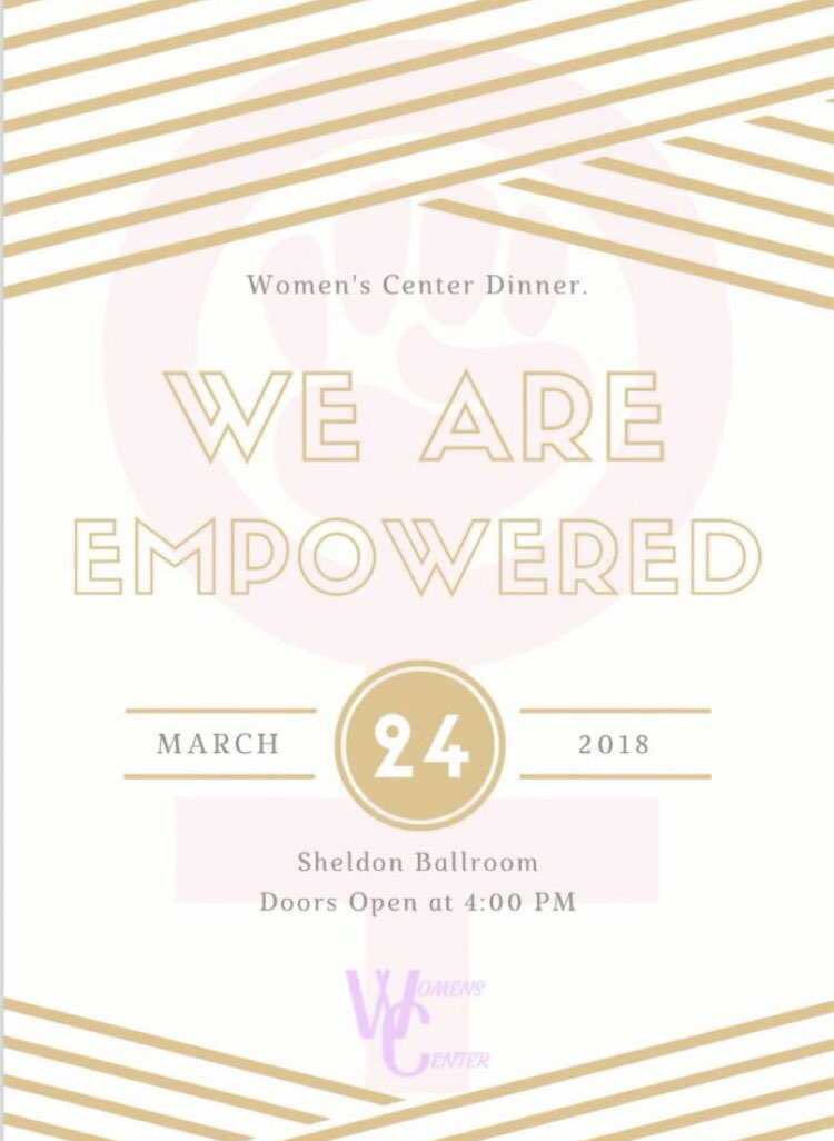 OZwomencenter's tweet photo. Don’t forget to purchase a ticket for our “We Are” Dinner Celebration on Saturday, March 24th! https://t.co/4EFWFksULA