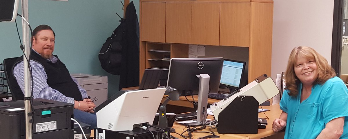 LincolnClerk's tweet image. Honored to have @COSecofState in the office today.  Also excited that @lynn_bartels could renew her driver&apos;s license in Lincoln County. Thanks for the visit!
#mudonthetires
#backroadblues