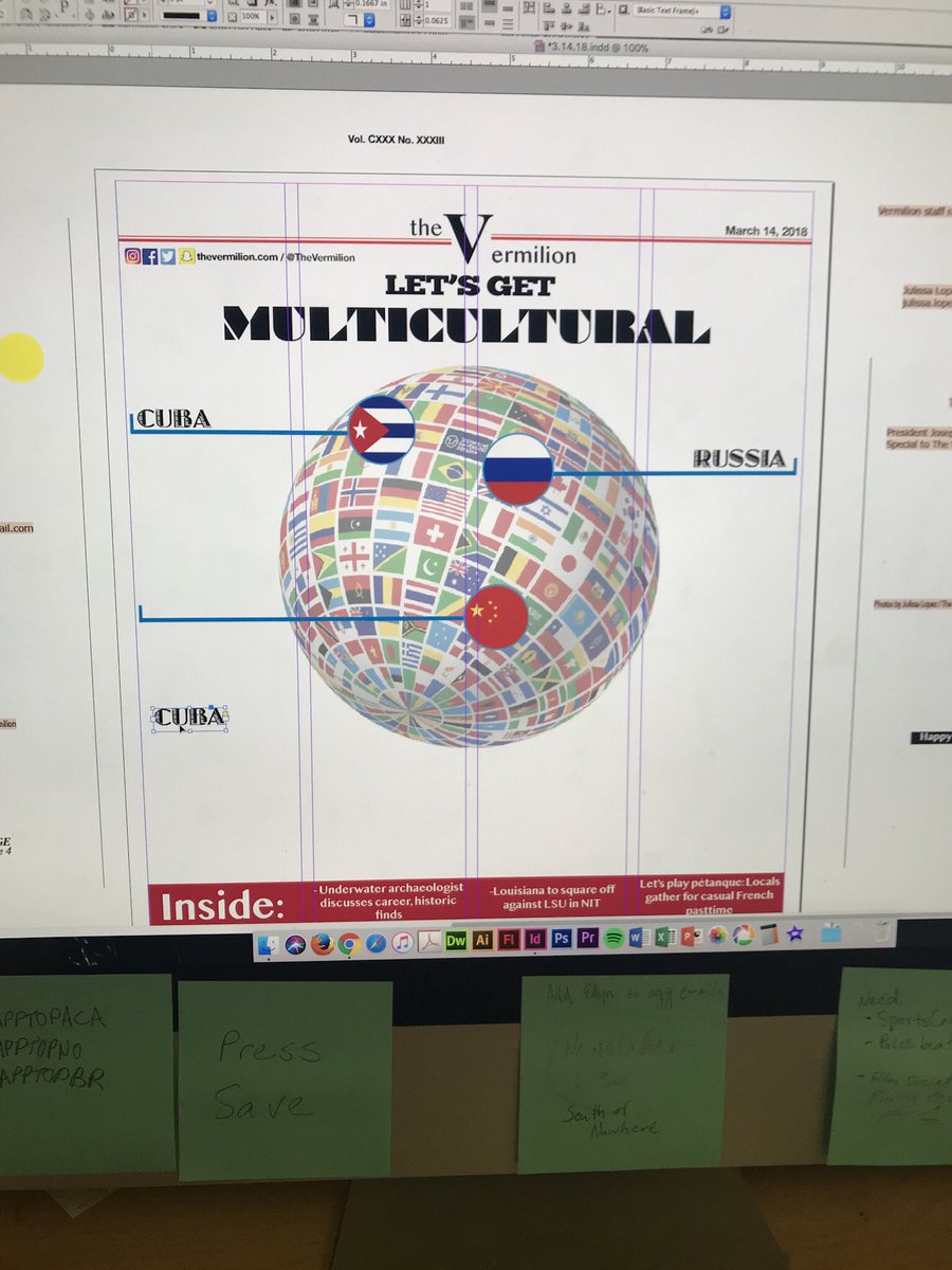 KaileyBroussard's tweet image. Sneak peek of @TheVermilion’s coverage of Multicultural Week. This week, we’re unpacking major issues in countries and previewing @UPCatUL and ISC’s events. Next week, we’ll show you everything that went down. #ulgetinvolved