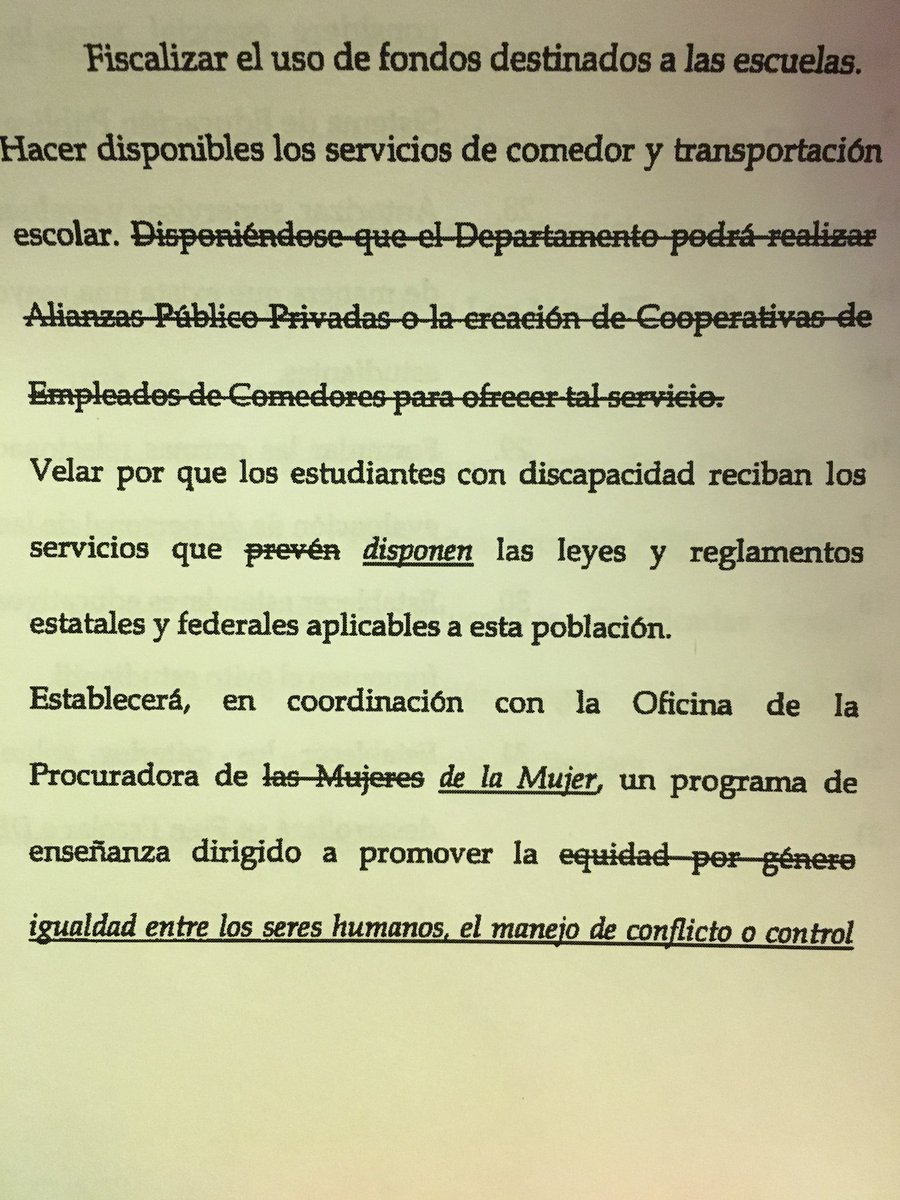 nsebazco's tweet photo. Se elimina la equidad de género como ofrecimiento académico #PC1441 https://t.co/J2itNdTEiw