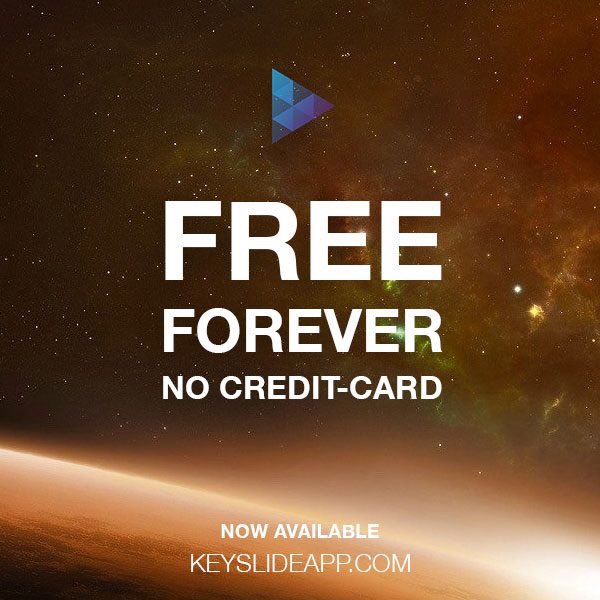 nirbyhq's tweet image. @keyslideapp is now free for everyone! Start creating interactive presentations that get designed by themselves automatically! 😎