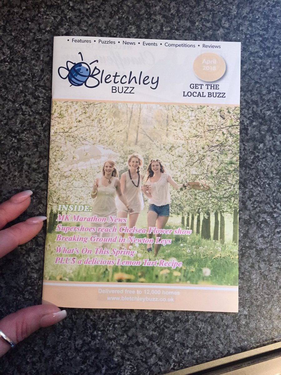 My new 1st printed edition of #BletchleyBuzz out now!