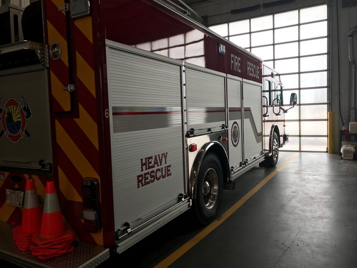 Always love a compliment.  Firefighter training started today and got multiple comments “the trucks here are so clean and shiny”.  Thanks to all the #firefighters here that #respect this equipment so much.   Your job is noticed. #slavefire #slavelake #md124