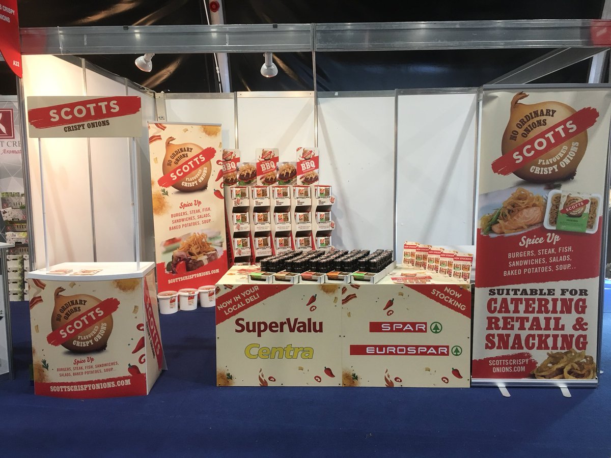 Come and meet the Scott’s crispy onion team at <a href="/IFEX_NI/">IFEX</a> over the next few days or take the opportunity to try our delicious free samples #noordinaryonions #butcher #IFEX