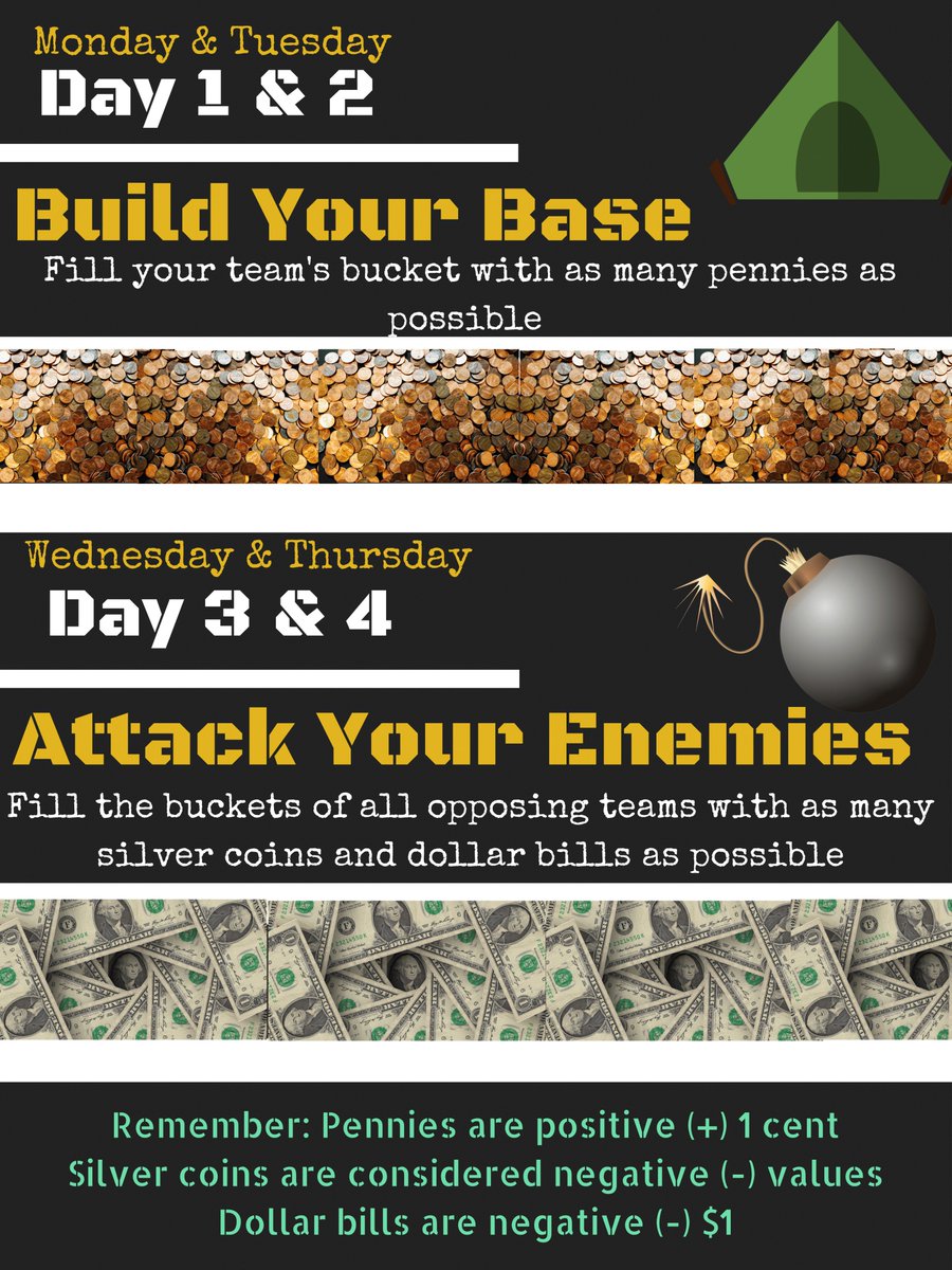 wilsonraiders's tweet photo. Wilson students will participate in a penny war to benefit the John Dau Foundation from 3/19 - 3/22. https://t.co/z8p0O3487Z