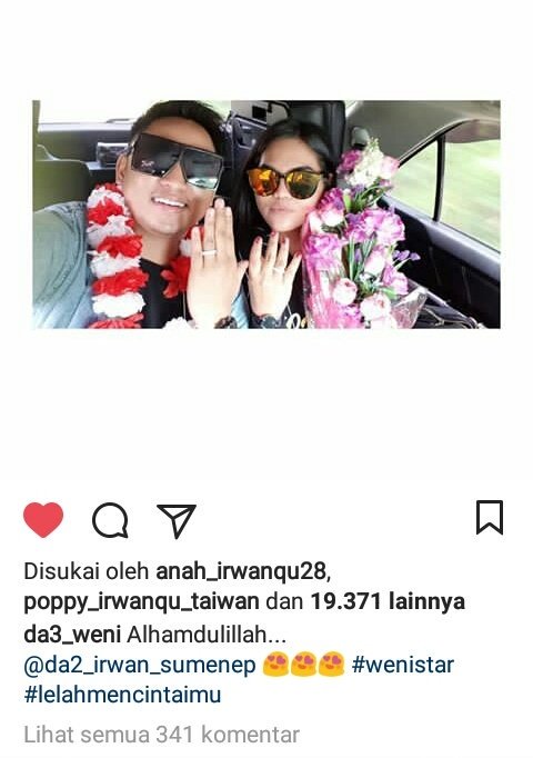 TWEET_IRWANQU's tweet photo. Postingan IG ka Weni bikin netizen kaget & bertanya-tanya..
#Irwanqu
#Wenistar
#DandutAcademy
#LigaDangdutIndonesia https://t.co/Uxucu5PYHq