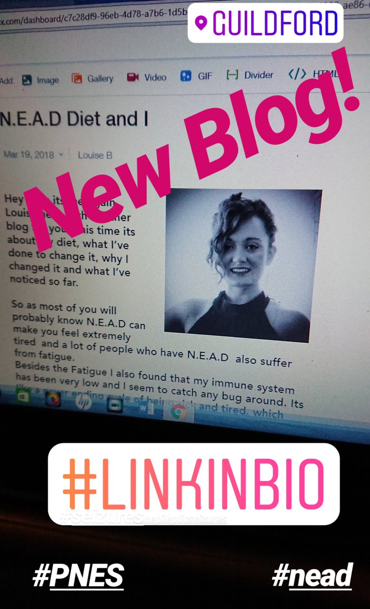 FriendsInNead's tweet photo. New Blog on on the Friends In N.E.A.D website. Check out this blog and find out how Friends In  N.E.A.D team member Louise is making  changes to help battle the fatigue that comes along with suffering from N.E.A.D.  #nead #PNES #FND #conversiondisorder #ptsd #NotFakingIt https://t.co/jjpLijMC9W