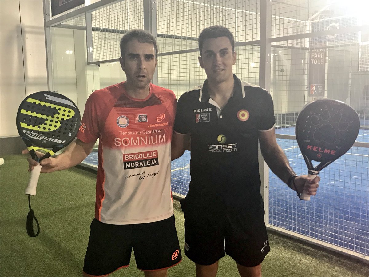 #WPTCatalunyaMaster | 🎾 #Padel
📍BPI Barbera Pádel Indoor 
#Previa 2do Turno
Victoria para <a href="/raulitomarcos/">Raúl Marcos Durán</a> <a href="/diazgarciaraul/">raul diaz </a> vs <a href="/pinchofdez/">Pincho Fernández</a> #MiguelOliveira por 6/4 6/7 7/5 que les da el pase a Cuadro Final
Aquí estan los cruces 👇   
➡️ ow.ly/234A30j12q6