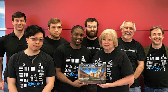 vidrio_tech's tweet photo. #LoudounPossible #LoudounProud   Thank you Sarah Price from Loudoun County Government for stopping by!  We @vidrio_tech are proud to work in Loudoun County.  Many thanks for the Loudoun County Book, it is amazing and informative.  @VisitLoudoun @LoudounCoGovt https://t.co/8xj9ruLAFI