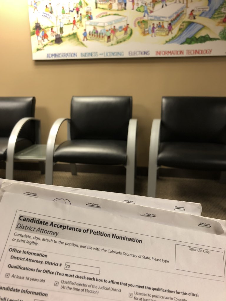 MDoughertyCO's tweet photo. Over the last two weeks, I have spoken with thousands of Boulder County residents. My career will always be dedicated to serving the public. I am very pleased to take this next step with the encouragement of so many people. #copolitics #boulderda https://t.co/cIas4WrHdS