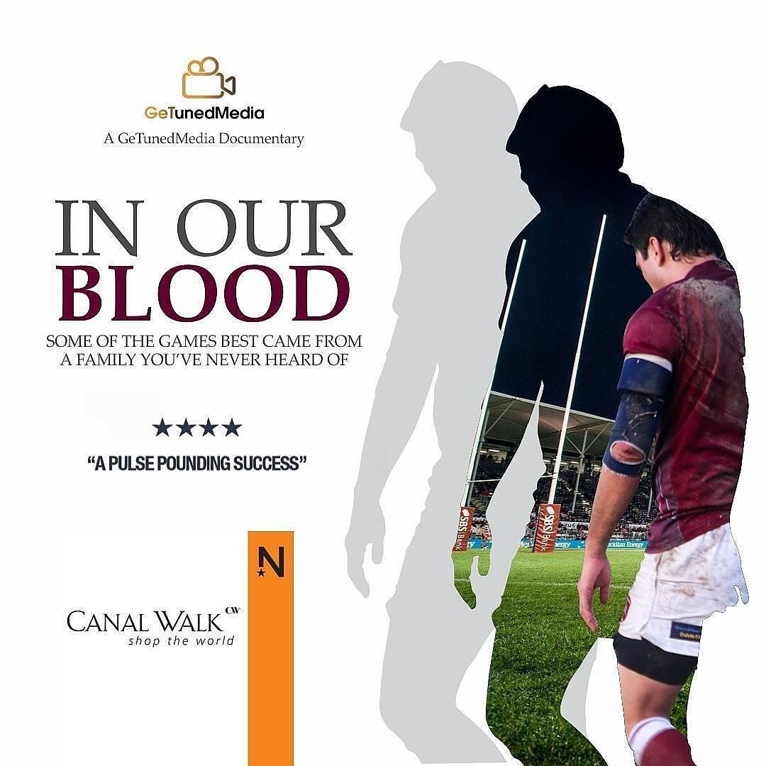 The #inourblood movie Premiere will be at Nu Metro Canal Walk Sunday 15th April 10.15am followed by screenings all over Nu Mertro cinemas in SA.

A <a href="/GeTunedMedia/">GeTunedMedia</a> Documentary

InOurBloodMovie.com

GeTunedMedia.co.za