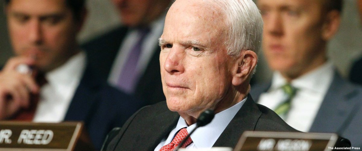 ABC's tweet photo. Sen. John McCain calls it "critical" that Robert Mueller be allowed to complete Russia probe "unimpeded." https://t.co/GzJtOtNX8A https://t.co/G6eYghq2Ij