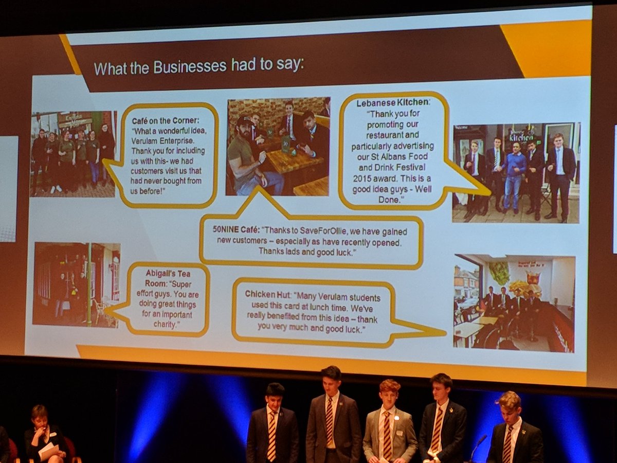 #TeamVerulamEnterprise <a href="/DragonsApp/">Dragons' Apprentice</a> @CCStAlbans <a href="/THE_OLLIE_FOUND/">The OLLIE Foundation</a> #WellDone!!