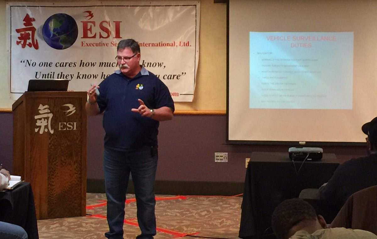 ESI_Lifeforce's tweet image. Day 1 of surveillance &amp;amp; surveillance detection kicked of today starting our Spring 2018 training session. #surveillance #surveillancedetection #executiveprotectiontraining