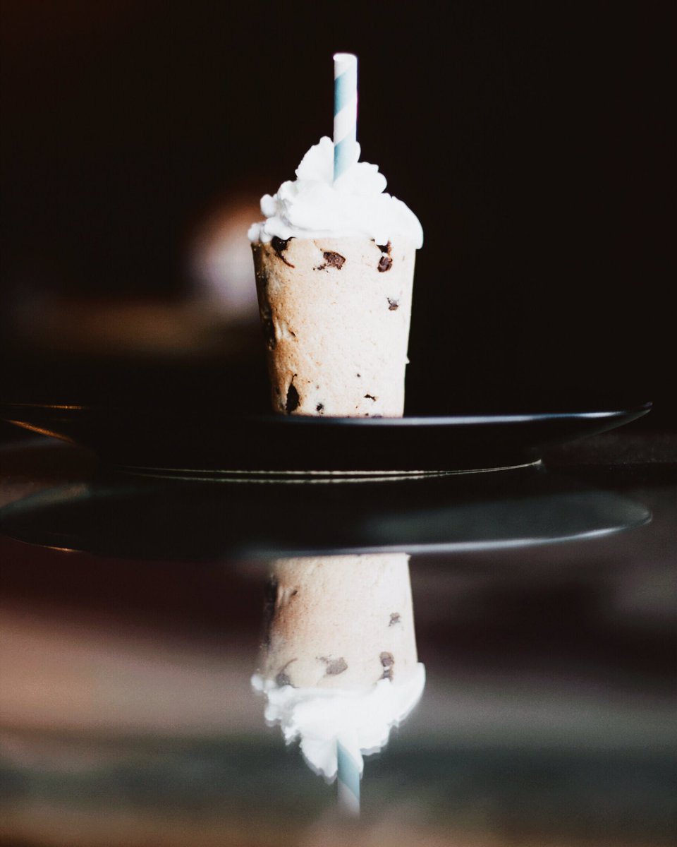 Monday's are looking up- SHOTS.. of coffee in a cookie cup 🥛🍪☕️ Yep, defeating Monday's since the 90's