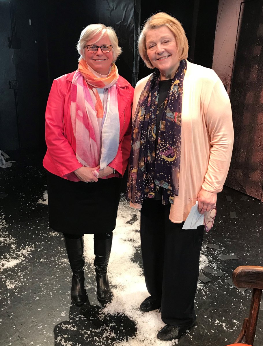 TACTnyc's tweet photo. Thanks to Lorraine Egan, President &amp; CEO of the Damon Runyon Cancer Research Foundation, who joined us after the 3/15 performance of THREE WISE GUYS to talk about the Foundation. Thanks too to our host Nora Chester, TACT Associate Artistic Director. #TACTnyc #3WiseGuysTACT https://t.co/5nj9c2OHpe