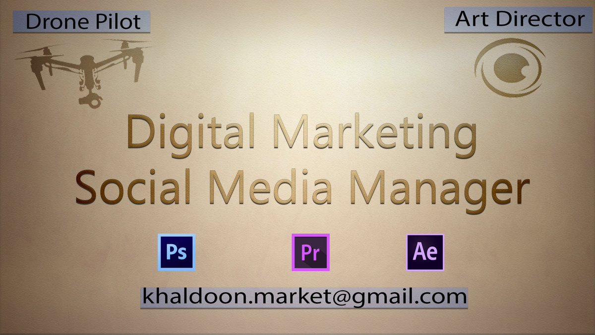 Dir_Khaldoon's tweet photo. #digital_marketing
#art_director
#aerial_shooting
#social_management
#media
#visual_effects
#adobe https://t.co/M6bl1AZNQ1