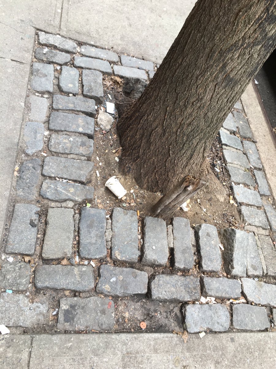 the pavement stone approach is classic. they always seem to be missing at least one stone.