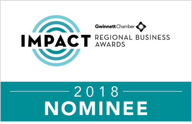 BECABrains's tweet photo. We are proud to announce that we’re a NOMINEE for the 2018 #IMPACTBusinessAwards, hosted by @GwinnettChamber! https://t.co/PulC3nNj8x https://t.co/i7D8NBCwja