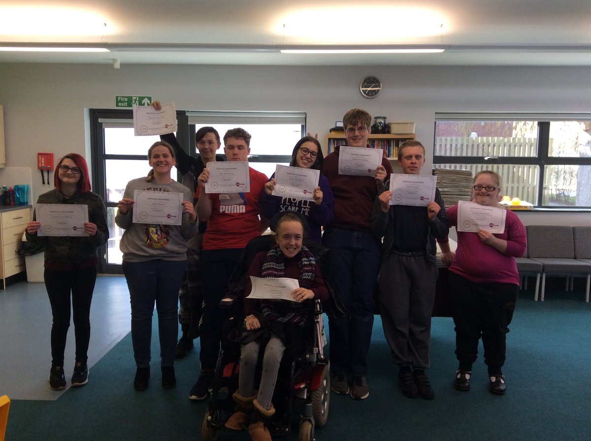 First group to complete #preperationforworldofwork #Sessions @meadowgateacademy #Wisbech #ldinclusive #dfe #togetherbetter @JasonJrh @capper_mark @dee339 @catheineco25 @JanTregelles @MencapEmployMe @mencap #teamworkmakesadreamwork