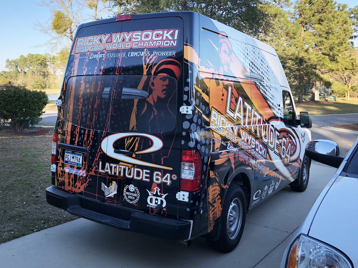 Latitude64's tweet image. Looks like someone just got a new vehicle for #discgolf adventures.