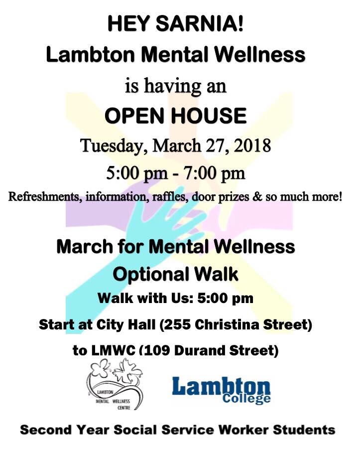 Em_cros96's tweet photo. @LambtonCollege @SarniaObserver  #MarchforMentalWellness https://t.co/zxNhC8Yf0K