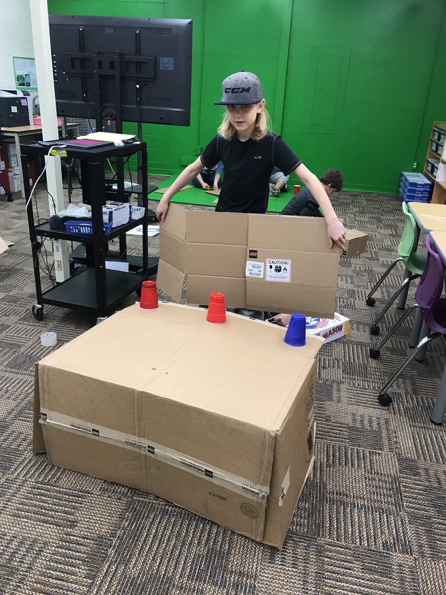 JJC_media's tweet photo. cardboard + arcade = Cardboarcade! 🎉STEAM club design projects in action, we can't wait to invite younger students to come play the games! #steam #designchallenge #cardboard #cardboardarcade #arcadegames #arcadedesign https://t.co/3QvvbxI0tS