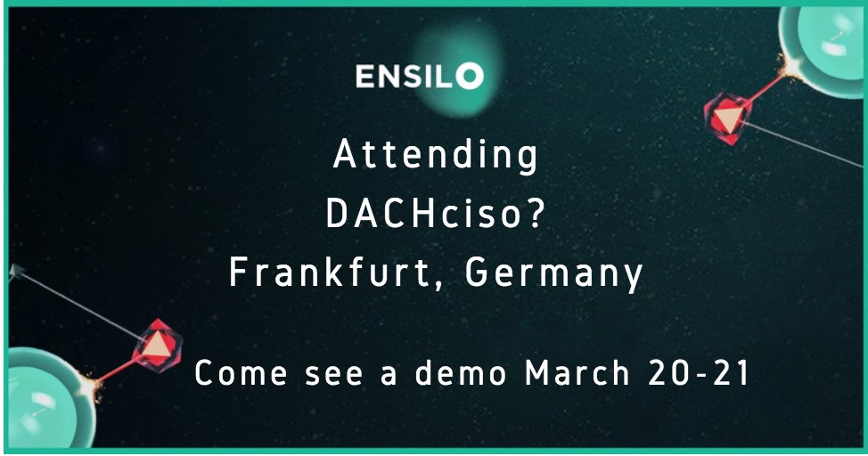 Hope to meet you in Germany!  Looking forward to DACHciso Summit 2018 @QatalystGlobal #cybersecurity for critical assets  cs4ca.com/dachciso/