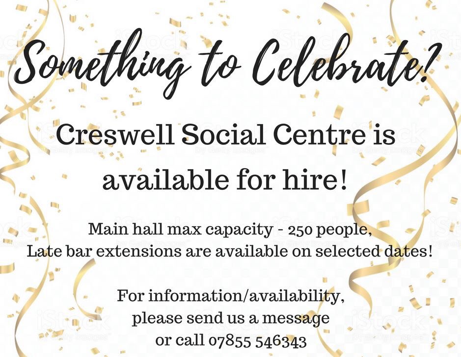 Creswell Events Centre tweet media