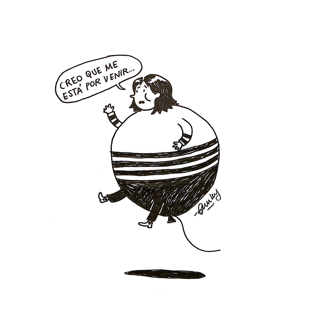 Yo por estallar. ¿Y ustedes? 
#humor #historieta