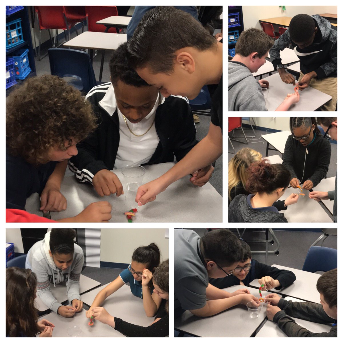CDisken's tweet photo. “Save Fred” teambuilding activity to get us back into the rhythm of school. And have a little fun at the same time! #soartosuccess https://t.co/1Yn08NJp8U