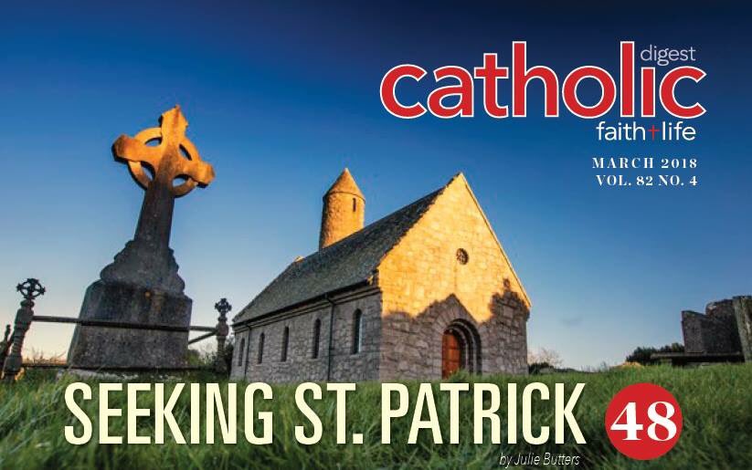 This month the Catholic Digest published a wonderful piece for their 300,000 readers about St Patrick’s Country in Downpatrick. - catholicdigest.com/travel/seeking…