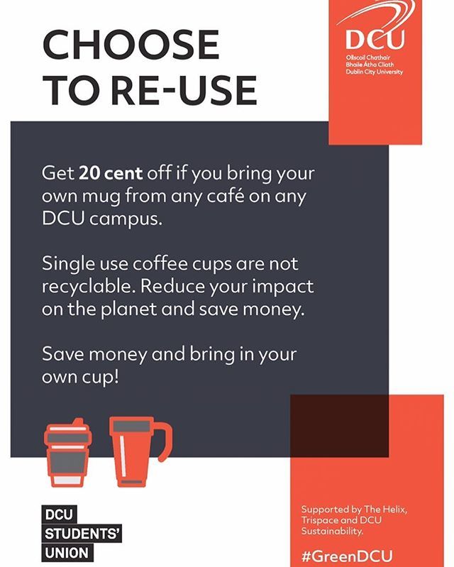 shhp_dcu's tweet photo. Choose to reuse ♻️ #GreenDCU https://t.co/OUU7ayOj6t https://t.co/Qm8CP5QyIv