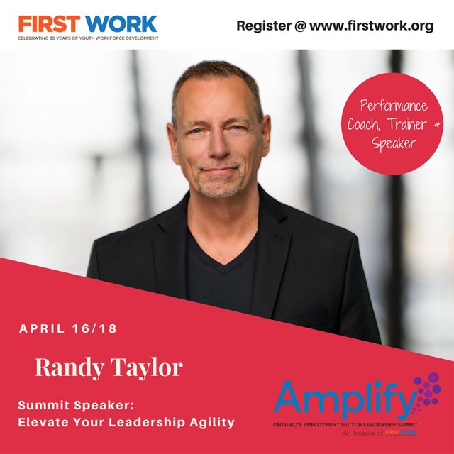 first_work's tweet photo. Leadership expert, Randy Taylor @TheWinnerWithin describes our human potential and what is possible for all https://t.co/8YJPcGf36O #Amplifyon https://t.co/FfTiZ14Pyf