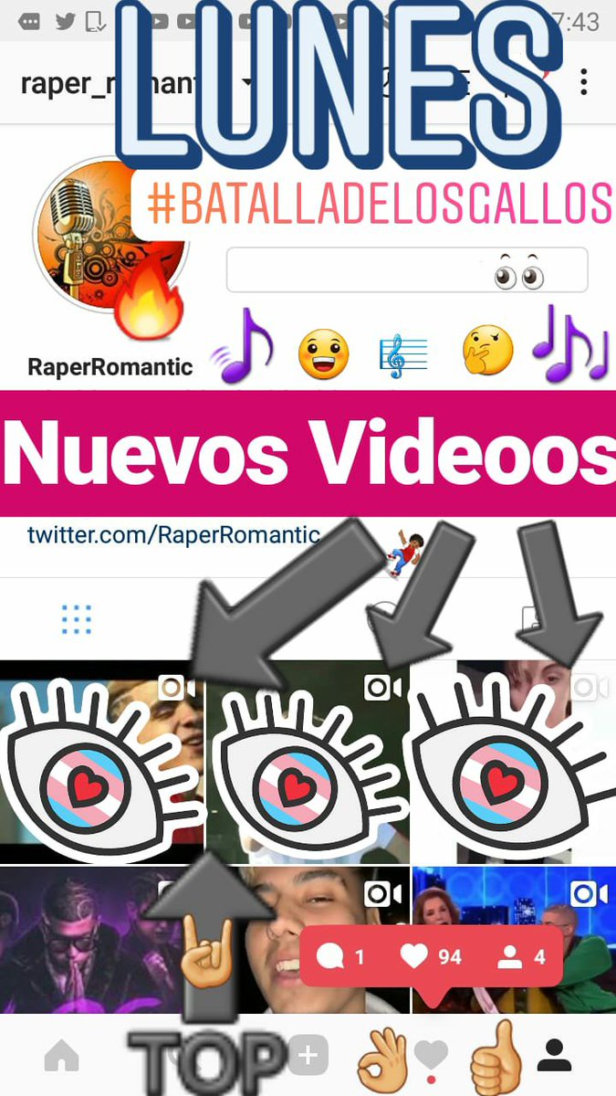 RaperRomantic's tweet photo. Nuevos Videoos en mi instagram!#hiphop  #BuenLunes #BatallaDeLosGallos #LollaAR #Lollapaloozaar #Wos #khea #trap ... https://t.co/stkPN94YSU