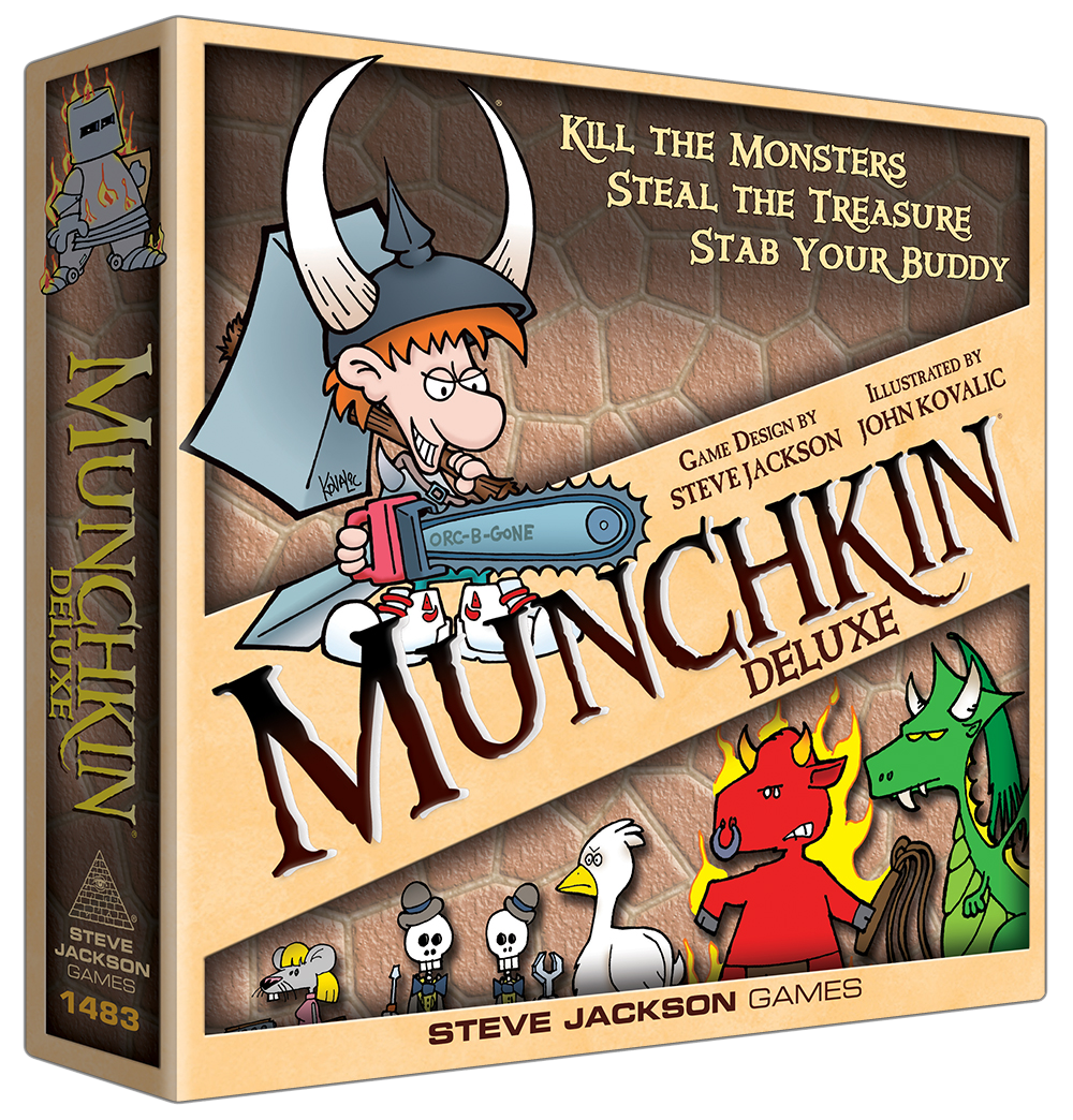 SJGames's tweet photo. It's #MunchkinMonday! Follow &amp; Retweet for a chance to win a mystery Munchkin game! -HS https://t.co/A3ah3joGnL