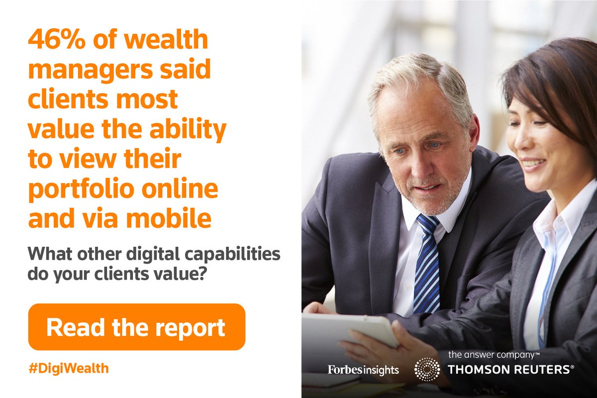 How will #DigiWealth and wealth managers be impacted by new technology, data and digital tools? tmsnrt.rs/2Fq9iC1
