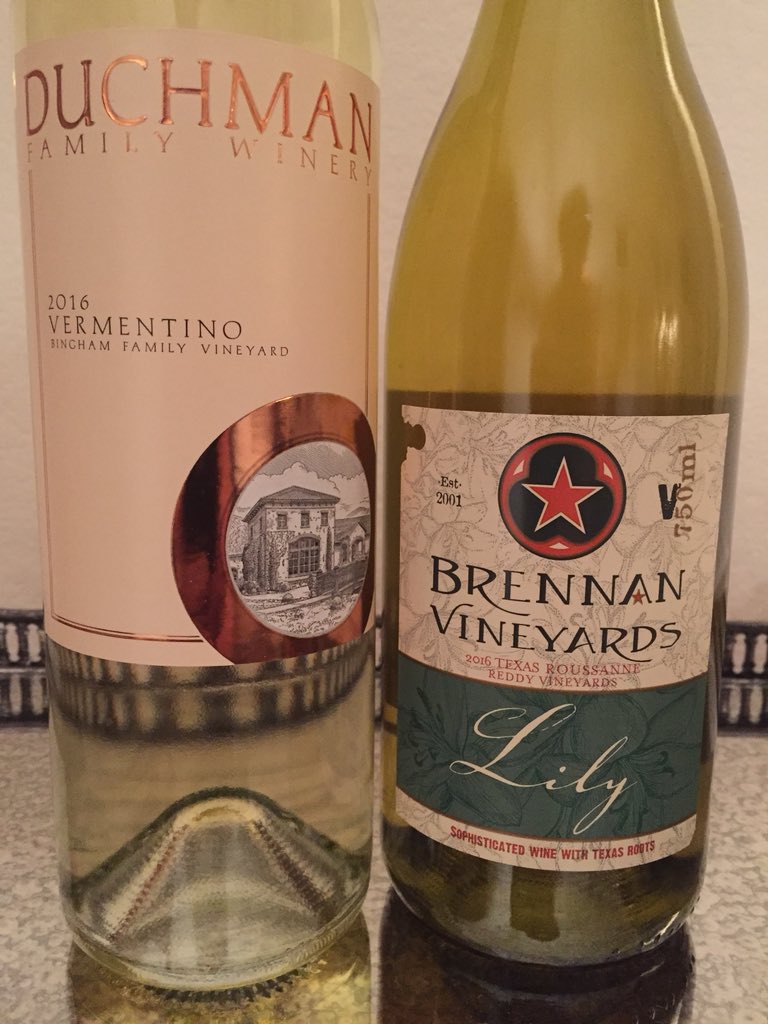Congrats to <a href="/DuchmanWinery/">Duchman Winery</a> and <a href="/BrennanVineyard/">Brennan Vineyards</a> for bringing home the gold at the <a href="/texsomiwa/">TEXSOM Awards</a> competition. #texasfinewine #txwine