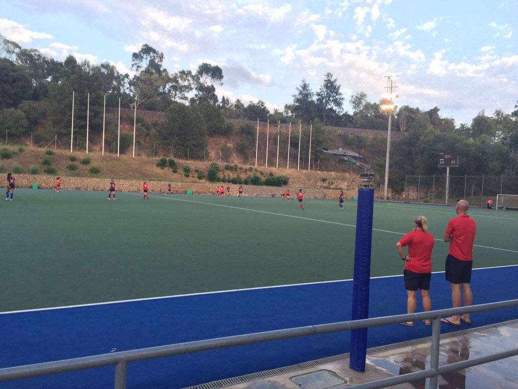 Pre tour planning in Valencia on Wednesday in advance of English Colleges U19 ladies #hockey tour with us in July