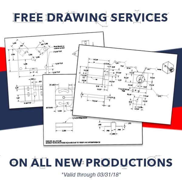 ShortRunPro's tweet image. Sometimes it&apos;s hard to know what you&apos;re getting until you can visualize it. This is one reason why we have our drawing services.

Typically we charge a fee for drawings, but for a limited time you can receive this service for FREE on any new productions at shortrunpro.com