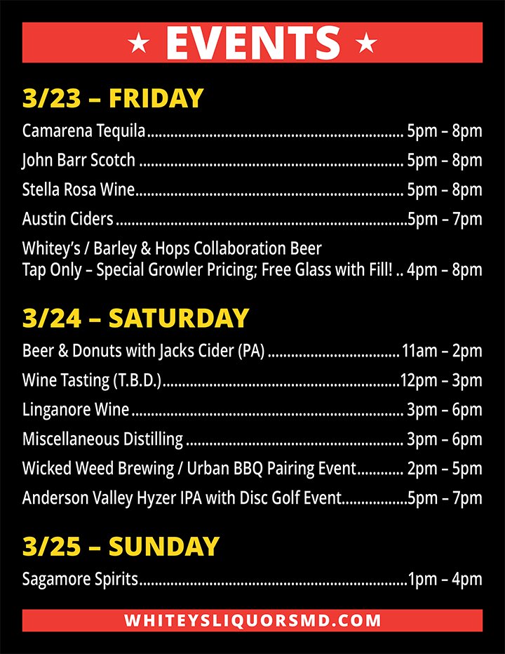 Whoa! Our #customerappreciation #weekend is this weekend and we got some #events coming at ya!!!! <a href="/Barleyandhop/">Barley and Hops</a> <a href="/wickedweedbeer/">Wicked Weed Brewing</a> @jackscider